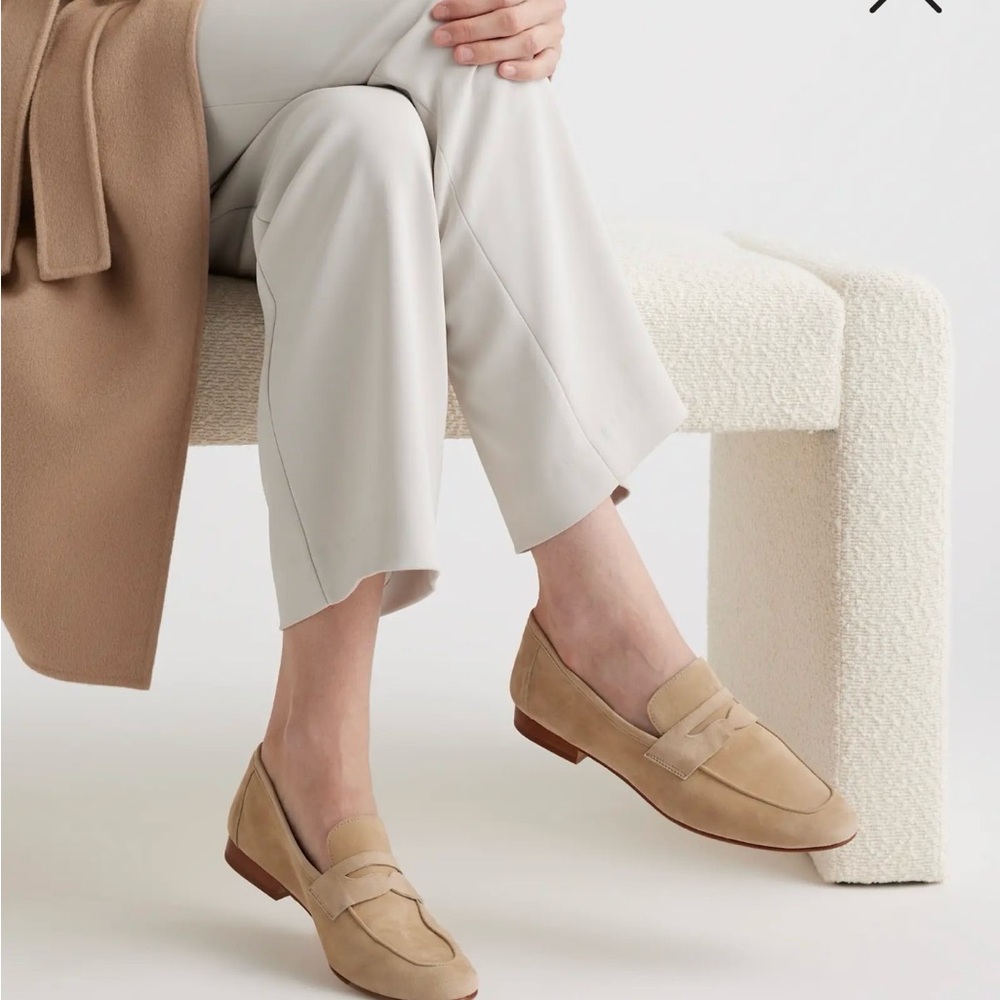 Women’s Italian Suede Loafers - Picture 2 of 7